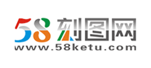 58刻图网logo,58刻图网标识