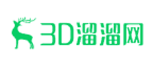 3D溜溜网logo,3D溜溜网标识